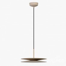 Disc oprawa wisząca led 12W 3000K ściemnialna beżowa